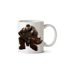 Gears Of War Transparent Baskılı Kupa Bardak