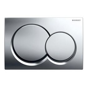 Geberit 115.035.21.1 Alpha 01 Parlak Krom Kumanda Paneli