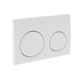 Geberit 115.040.11.1 Alpha10 Çift Basmalı Beyaz Kumanda Kapağı