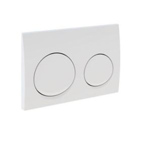 Geberit 115.040.11.1 Alpha10 Çift Basmalı Beyaz Kumanda Kapağı