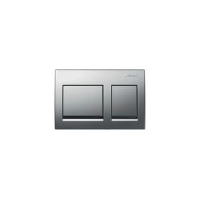 Geberit 115.045.21.5 Alpha 35 Çift Basmalı Parlak Krom Kumanda Kapağı
