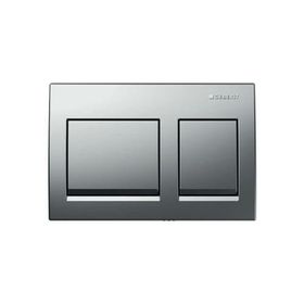 Geberit 115.045.21.5 Alpha 35 Çift Basmalı Parlak Krom Kumanda Kapağı