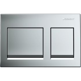 Geberit 115.045.21.5 Alpha 35 Parlak Krom Kumanda Paneli