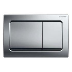 Geberit 115.055.21.1 Alpha 30 Parlak Krom Kumanda Paneli