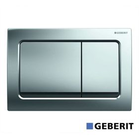 Geberit 115.055.21.1 Alpha 30 Parlak Krom Kumanda Paneli