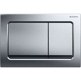 Geberit 115.055.21.1 Alpha 30 Parlak Krom Kumanda Paneli