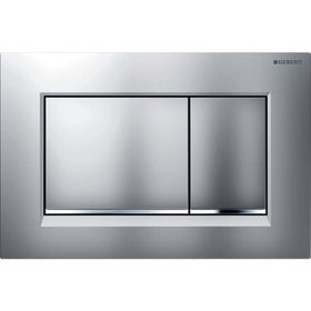 Geberit 115.883.KN.1 Sigma 30 Mat Parlak Çift Basmalı Kumanda Kapağı