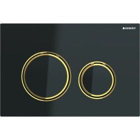 Geberit 115.884.SJ.1 Sigma 21 Siyah Cam Kumanda Paneli