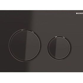 Geberit 115.884.SJ.1 Sigma 21 Siyah Cam Kumanda Paneli