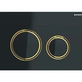 Geberit 115.884.SJ.1 Sigma 21 Siyah Cam Kumanda Paneli