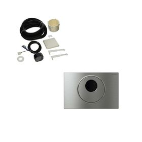 Geberit 115.890.SN.5 Sigma 10 Fotoselli Manuel Paslanmaz Çelik 12 cm Rezervuar İçin Elektrikli İç Set Kumanda Paneli