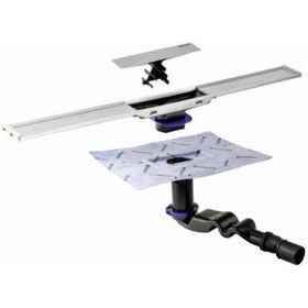 Geberit 154.452.00.1 30-60 cm Paslanmaz Çelik Duş Kanalı Seti