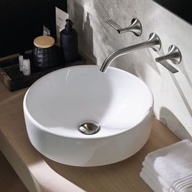 Geberit 500.768.01.2 Yuvarlak 40x40 cm Variform Beyaz Çanak Lavabo