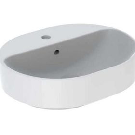 Geberit 500.777.01.2 VariForm Banklı B60 Çanak Lavabo Eliptik Batarya