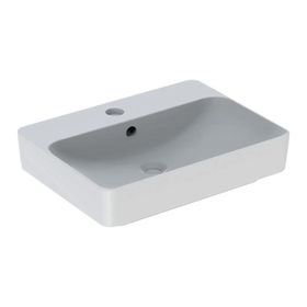 Geberit 500.780.01.2 VariForm Dikdörtgen Batarya Banklı B60 Çanak Lavabo