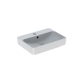 Geberit 500.780.01.2 VariForm Dikdörtgen Batarya Banklı B60 Çanak Lavabo