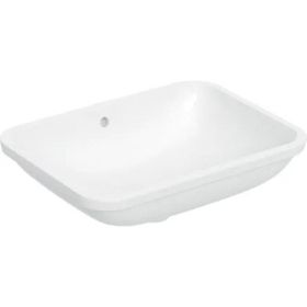 Geberit 505.060.01.1 49 cm Beyaz Variform Dikdörtgen Tezgah Altı Lavabo