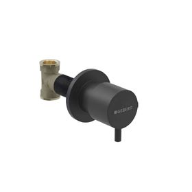 Geberit 616.004.14.1 Mat Siyah Ankastre Stop Valf Seti