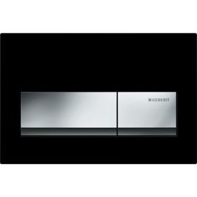 Geberit Alfa50 2-K Siyah Kumanda Kapağı
