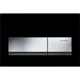 Geberit Alfa50 2-K Siyah Kumanda Kapağı