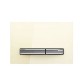 Geberit Alpha 10 Çift Basmalı Beyaz Kumanda Kapağı