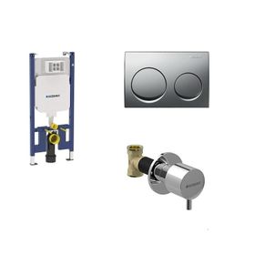 Geberit Alpha Duofix 12 cm Gömme Rezervuar Seti