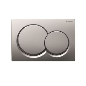 Geberit Alpha01 115.035.46.1 Mat Krom Çift Basmalı Kumanda Kapağı