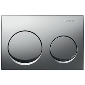 Geberit Alpha10 115.040.46.1 Mat Krom Çift Basmalı Kumanda Kapağı