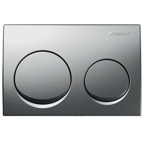 Geberit Alpha10 115.040.46.1 Mat Krom Çift Basmalı Kumanda Kapağı
