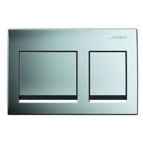 Geberit Alpha15 115.045.21.1 Parlak Krom Çift Basmalı Kumanda Kapağı