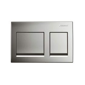 Geberit Alpha30 115.055.21.1 Parlak Krom Çift Basmalı Kumanda Kapağı