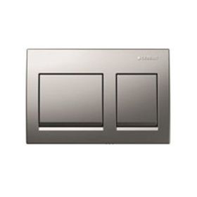 Geberit Alpha30 115.055.46.1 Mat Krom Çift Basmalı Kumanda Kapağı