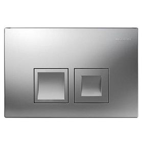 Geberit Delta50 115.135.46.1 Mat Krom Çift Basmalı Kumanda Kapağı