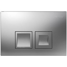 Geberit Delta50 115.135.46.1 Mat Krom Çift Basmalı Kumanda Kapağı