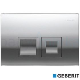 Geberit Delta50 115.135.46.1 Mat Krom Çift Basmalı Kumanda Kapağı