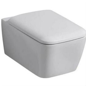 Geberit Icon Square Asma Klozet+Yavaş Kapanan Kapak