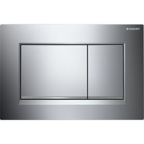 Geberit Parlak-Mat-Parlak 30 Çift Basmalı Kumanda Kapaklı Sigma
