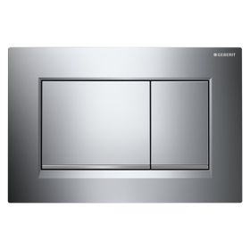 Geberit Parlak-Mat-Parlak 30 Çift Basmalı Kumanda Kapaklı Sigma