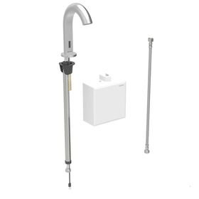 Geberit Piave Tek Su Girişli Pilli Paslanmaz Çelik Fotoselli Lavabo Bataryası