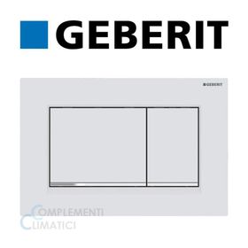 Geberit Sigma 30 cm Çift Basmalı Mat Beyaz Parlak Kumanda Kapağı
