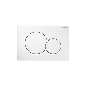 Geberit Sigma01 115.770.11.5 Beyaz Çift Basmalı Kumanda Kapağı