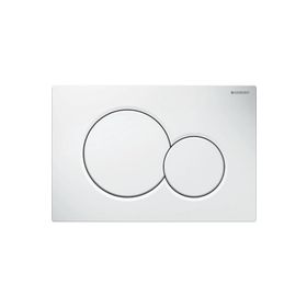 Geberit Sigma01 115.770.11.5 Beyaz Çift Basmalı Kumanda Kapağı