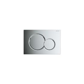 Geberit Sigma01 115.770.21.5 Parlak Krom Çift Basmalı Kumanda Kapağı