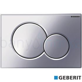 Geberit Sigma01 115.770.21.5 Parlak Krom Çift Basmalı Kumanda Kapağı