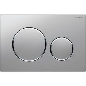 Geberit Sigma20 115.882.KH.1 Parlak-Mat-Parlak Çift Basmalı Kumanda Kapağı