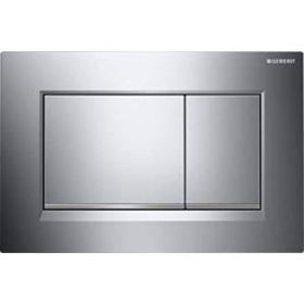 Geberit Sigma30 115.883.KH.1 Parlak-Mat-Parlak Çift Basmalı Kumanda Kapağı