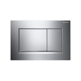 Geberit Sigma30 115.883.KH.1 Parlak-Mat-Parlak Çift Basmalı Kumanda Kapağı