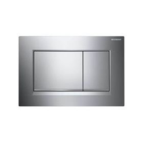 Geberit Sigma30 115.883.KH.1 Parlak-Mat-Parlak Çift Basmalı Kumanda Kapağı