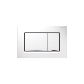 Geberit Sigma30 115.883.KJ.1 Beyaz-Parlak-Beyaz Çift Basmalı Kumanda Kapağı