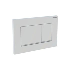 Geberit Sigma30 115.883.KJ.1 Beyaz-Parlak-Beyaz Çift Basmalı Kumanda Kapağı